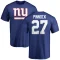 Jason Pinnock Name & Number T-Shirt - Royal