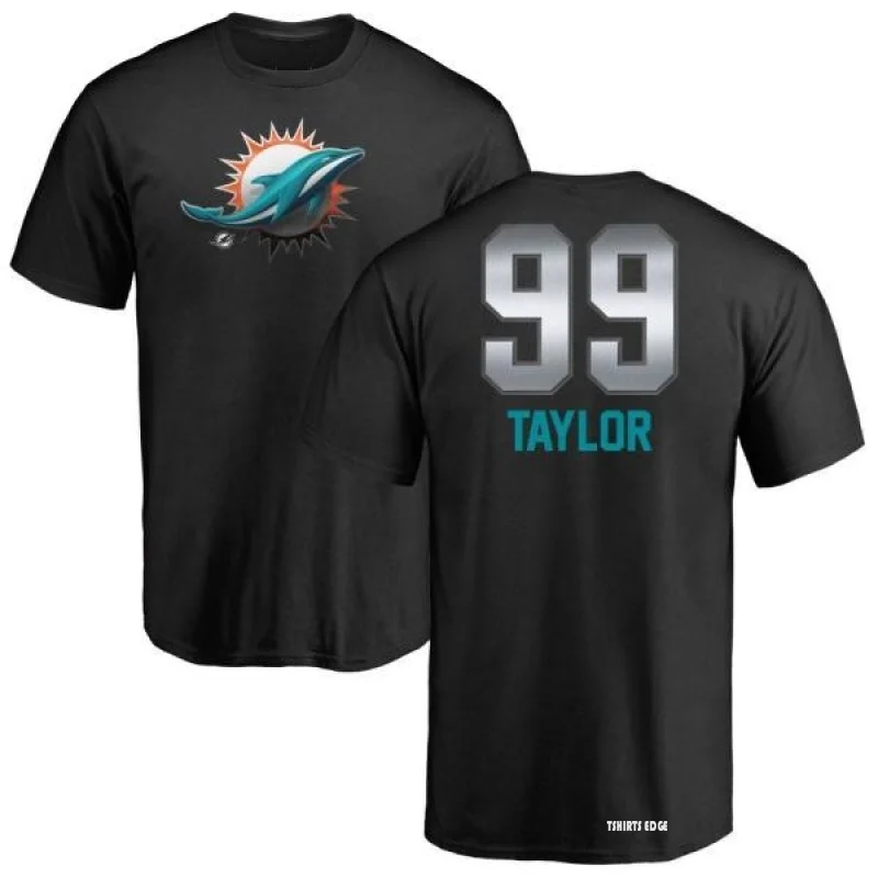 Tshirtsedge Jason Taylor Midnight Mascot T-Shirt - Black