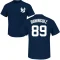 Jasson Dominguez Name & Number T-Shirt - Navy