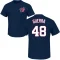 Javy Guerra Name & Number T-Shirt - Navy