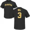 Jay Bell Name & Number T-Shirt - Black