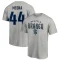 Jaycob Megna Name & Number Lockup T-Shirt - Gray