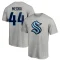 Jaycob Megna Name & Number T-Shirt - Gray