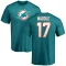 Jaylen Waddle Name & Number T-Shirt - Aqua