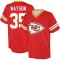 Jaylen Watson Name & Number Game Day V-Neck T-Shirt - Red