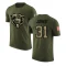 Jaylon Jones Legend Salute to Service T-Shirt - Olive