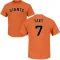 J.D. Davis Name & Number T-Shirt - Orange