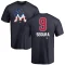 Jean Segura Name and Number Banner Wave T-Shirt - Navy