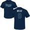 Jeff Belge Name & Number T-Shirt - Navy