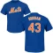 Jeff Brigham Name & Number T-Shirt - Royal