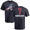 Jeff Burroughs Name and Number Banner Wave T-Shirt - Navy