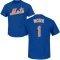 Jeff McNeil Name & Number T-Shirt - Royal