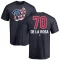 Jeremy De La Rosa Name and Number Banner Wave T-Shirt - Navy