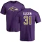 Jeremy Lucien Name & Number T-Shirt - Purple