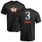 Jeremy Pena Midnight Mascot T-Shirt - Black