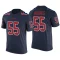 Jerry Hughes Legend Color Rush T-Shirt - Navy