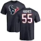 Jerry Hughes Name & Number T-Shirt - Navy