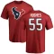 Jerry Hughes Name & Number T-Shirt - Red