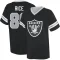 Jerry Rice Name & Number Game Day V-Neck T-Shirt - Black