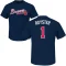 Jerry Royster Name & Number T-Shirt - Navy