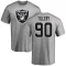 Jerry Tillery Name & Number T-Shirt - Ash