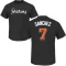 Jesus Sanchez Name & Number T-Shirt - Black