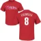 Jim Eisenreich Name & Number T-Shirt - Red