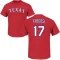 Jim Fregosi Name & Number T-Shirt - Red