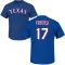 Jim Fregosi Name & Number T-Shirt - Royal