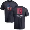 Jim Gilliam Name and Number Banner Wave T-Shirt - Navy