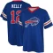 Jim Kelly Name & Number Game Day V-Neck T-Shirt - Blue