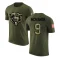 Jim McMahon Legend Salute to Service T-Shirt - Olive