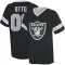 Jim Otto Name & Number Game Day V-Neck T-Shirt - Black