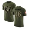 Jim Plunkett Legend Salute to Service T-Shirt - Olive