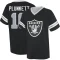 Jim Plunkett Name & Number Game Day V-Neck T-Shirt - Black