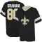 Jimmy Graham Name & Number Game Day V-Neck T-Shirt - Black