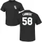 Jimmy Lambert Name & Number T-Shirt - Black