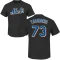 Jimmy Yacabonis Name & Number T-Shirt - Black