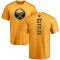 Jiri Kulich One Color Backer T-Shirt - Gold