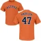 Joaquin Andujar Name & Number T-Shirt - Orange