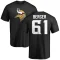 Joe Berger Name & Number T-Shirt - Black