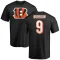 Joe Burrow Name & Number T-Shirt - Black