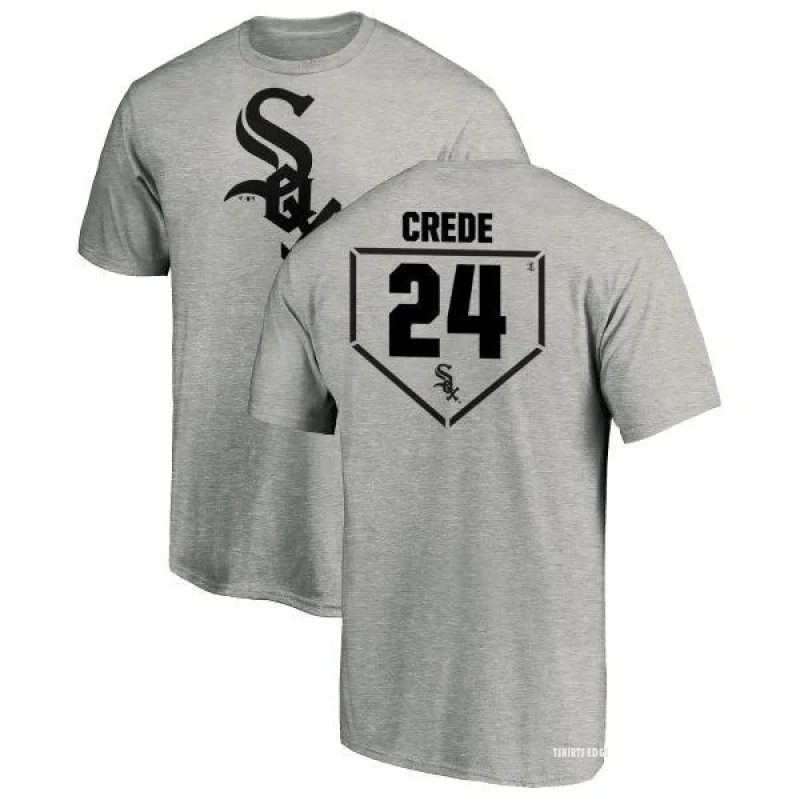 Joe Crede RBI T-Shirt - Heathered Gray - Tshirtsedge