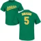 Joe Dimaggio Name & Number T-Shirt - Green