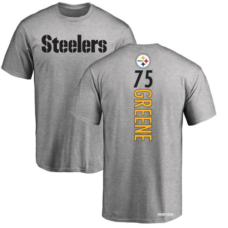 Joe Greene Backer T-Shirt - Ash - Tshirtsedge