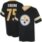 Joe Greene Name & Number Game Day V-Neck T-Shirt - Black