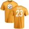 Joe Haden Name & Number T-Shirt - Gold