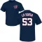 Joe La Sorsa Name & Number T-Shirt - Navy