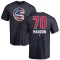 Joe Maddon Name and Number Banner Wave T-Shirt - Navy