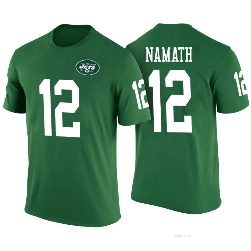 New York Jets Matt Snell Don Maynard Joe Namath Weeb Ewbank Abbey road  signatures t shirt